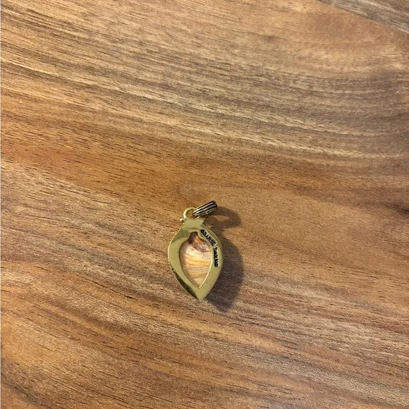 BARSE Thailand Gold and Orange Pendant - Picture 2 of 2